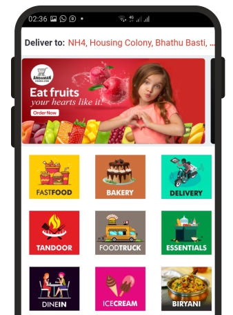 Get Andaman Foods App